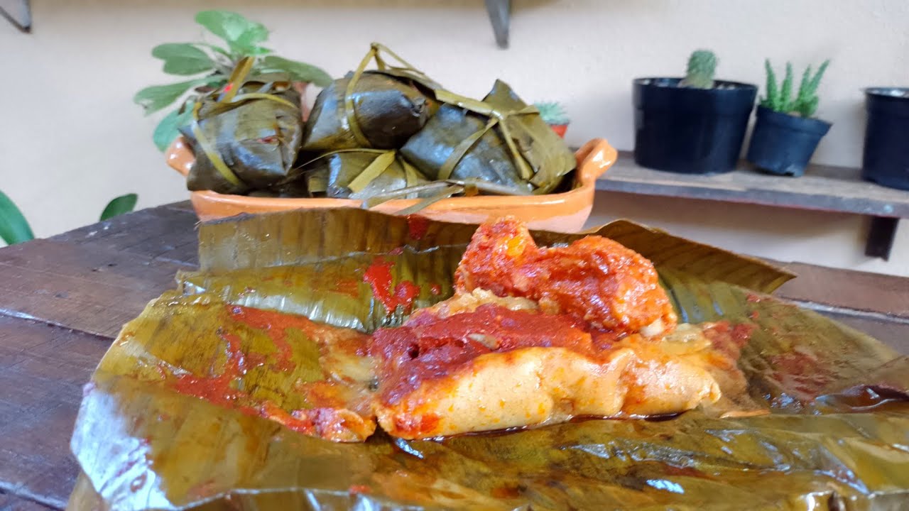 Tamales en Crudo de costilla de puerco | En el Norte de Veracruz