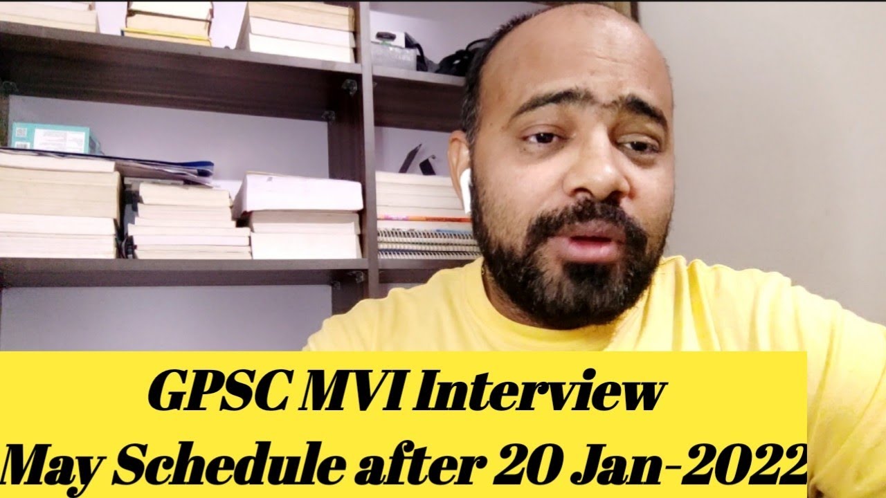 GPSC MVI Interview May Start After 20 Jan-2022 I Get Ready For GPSC Interview #gpsc_rto_clas_2_3