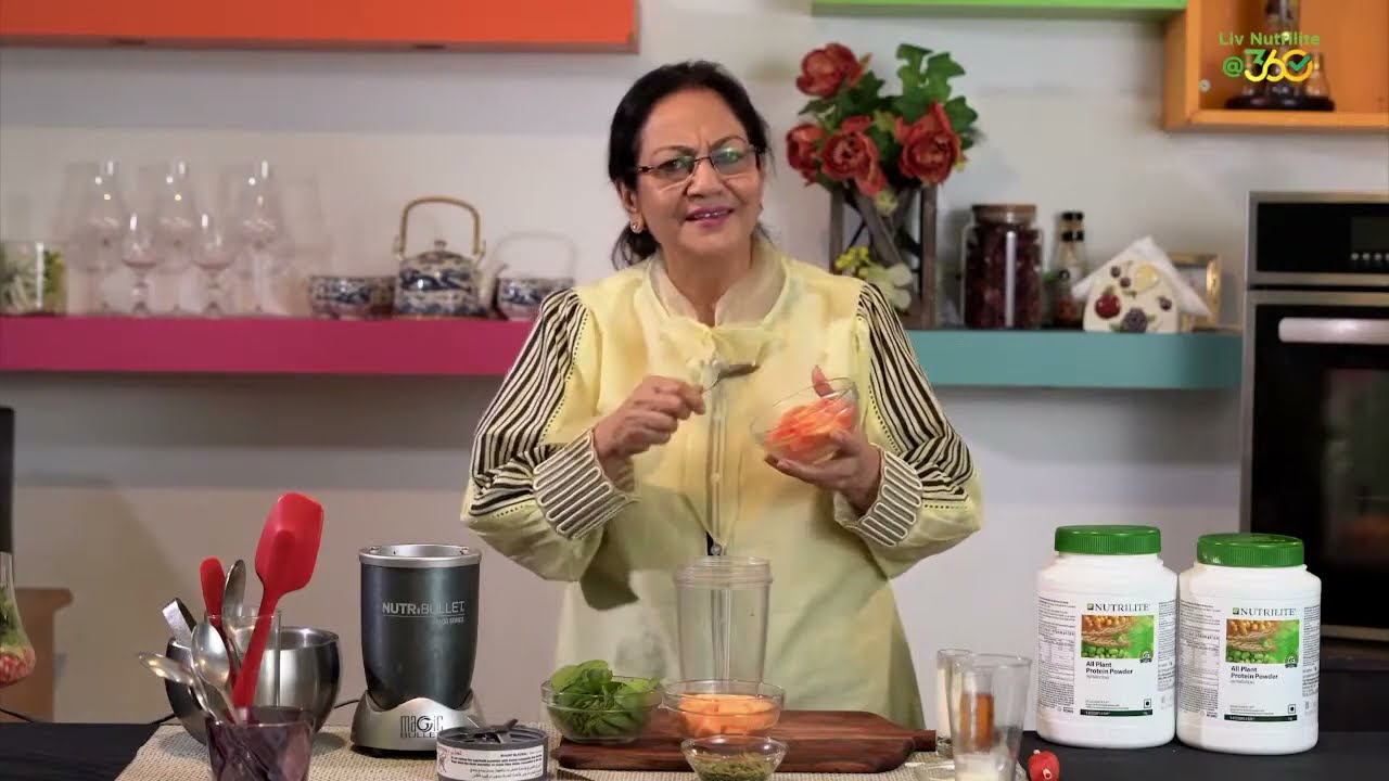 Nutritious Cooking with Nutrilite All Plant Protein Powder | Amway India