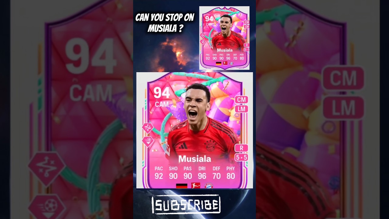 Can you stop on Musiala? How many tries?#stopchallange #soccerplayer #footballshorts #fc25