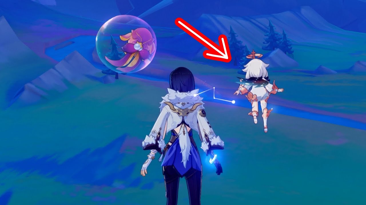 I pulled Yelan just to go Out Of Bounds in Genshin Impact