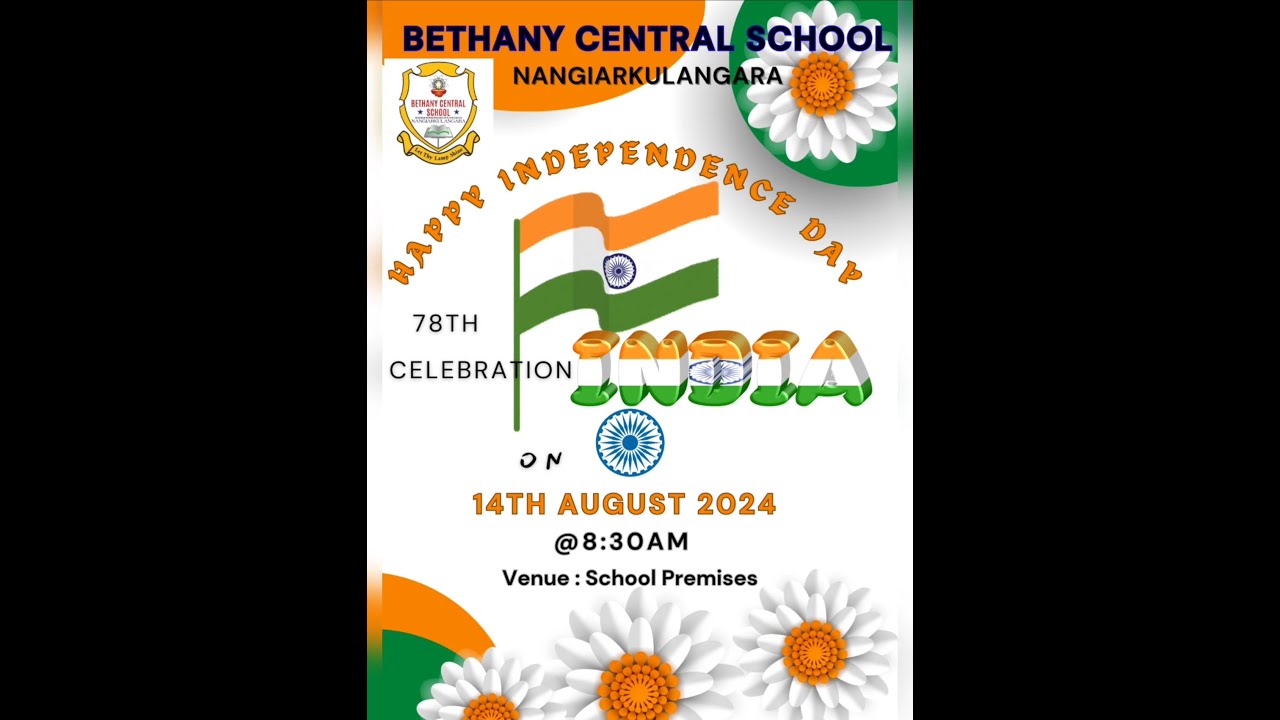 78th Independence Day Celebration | Bethany Central School & Kindergarten | 2024