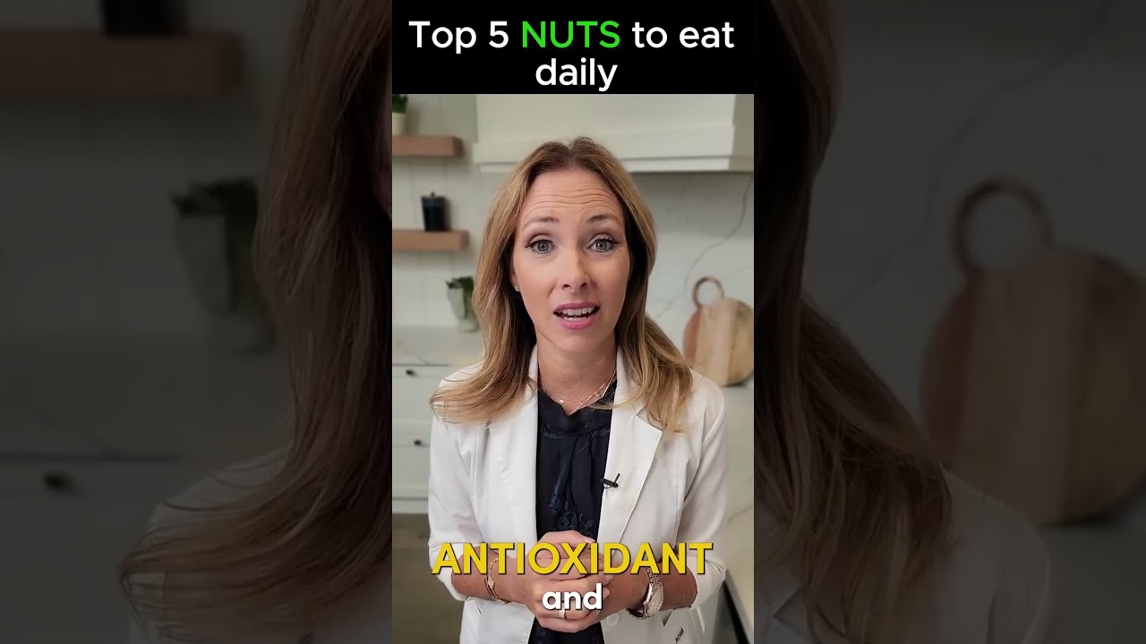 Top 5 nuts🥜 to eat daily 