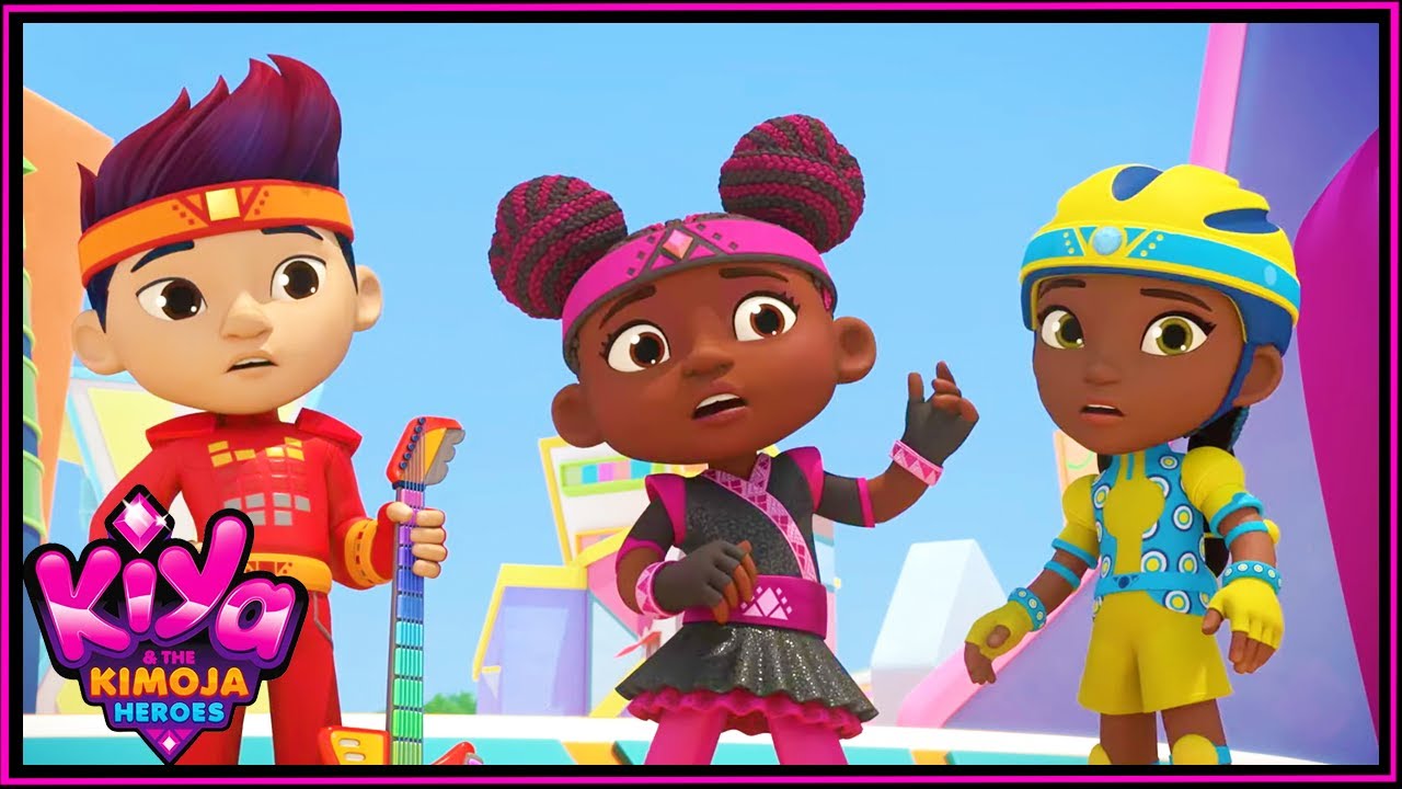 Who's Your Favourite Character? (Compilation) | Kiya & the Kimoja Heroes | Cartoons For Kids