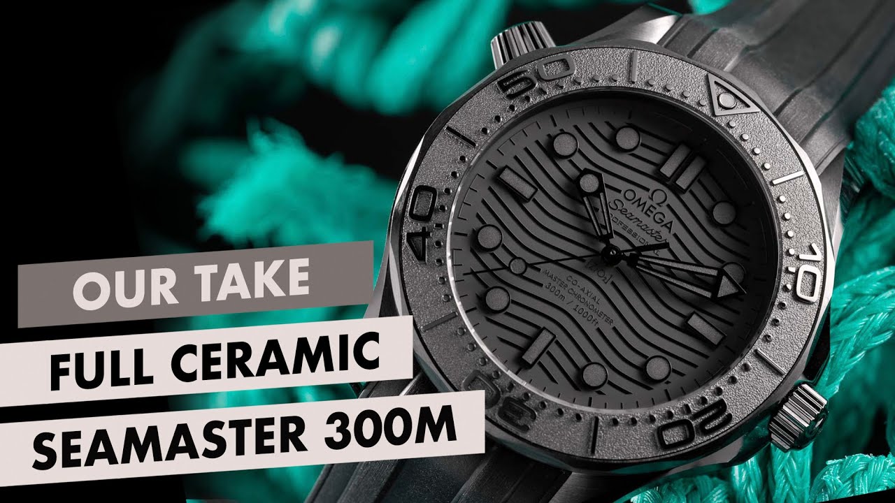 Часы Omega Seamaster Diver 300M Black из черной керамики — почему они такие популярные?