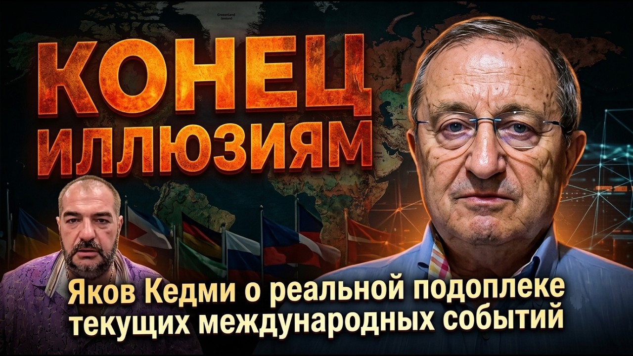 Конец иллюзиям: Яков Кедми о реальной подоплеке текущих международных событий