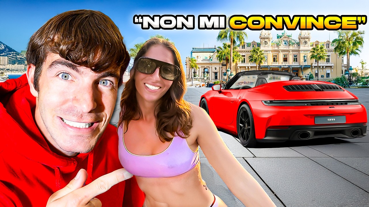 Convinco GAIA a COMPRARE la Porsche in 7 giorni | *Viaggio a Montecarlo*
