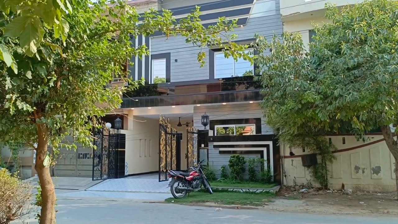 5 Marla Brand New House For Sale in Wapda Town Lahore.