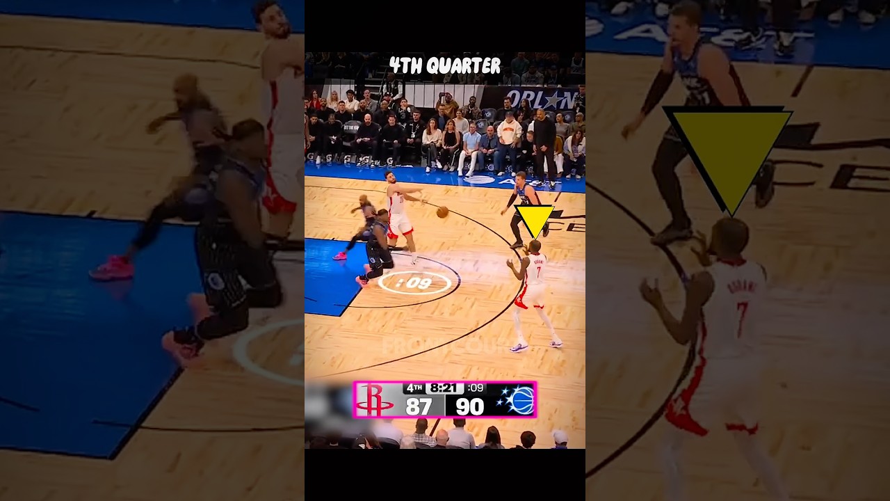 Durant Keeps Hitting Extremely Contested Shots in 4th 🤯 Rockets at Magic #nba #shorts