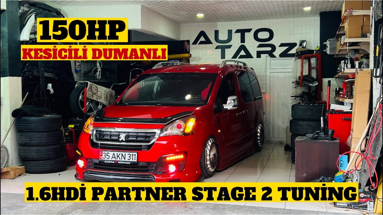 AİR PARTNER 1.6HDİ STAGE 2 CHİPTUNİNG + KESİCİ
