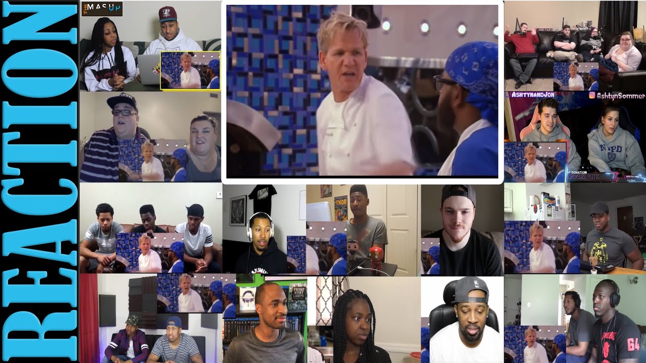 Gordon Ramsay Uncensored Rapid Fire Highlights 1 REACTIONS MASHUP