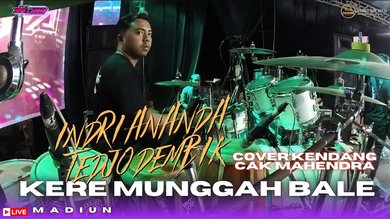 COVER KENDANG CAK HENDRA NEW ASTINA -KERE MUNGGAH BALE INDRI ANANDA FEAT TEDJO DEMBIK - DHEHAN PRO