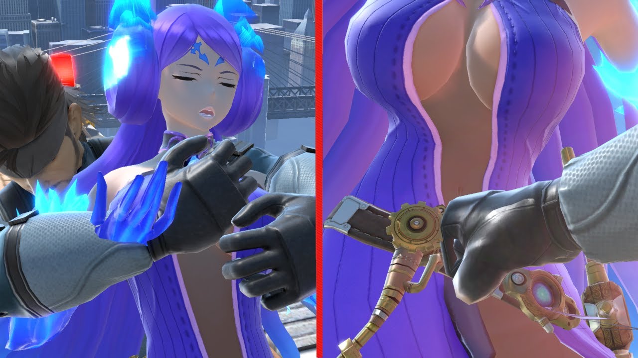 Brighid (Xenoblade 2) defeated! Snake Vs Brighid (Super Smash Bros Ultimate)