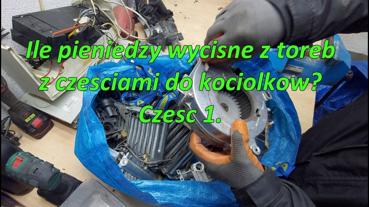 Torby z częściami do kotł&oacute;w. Ile pieniędzy da się z tego wycisnąć? Część 1.