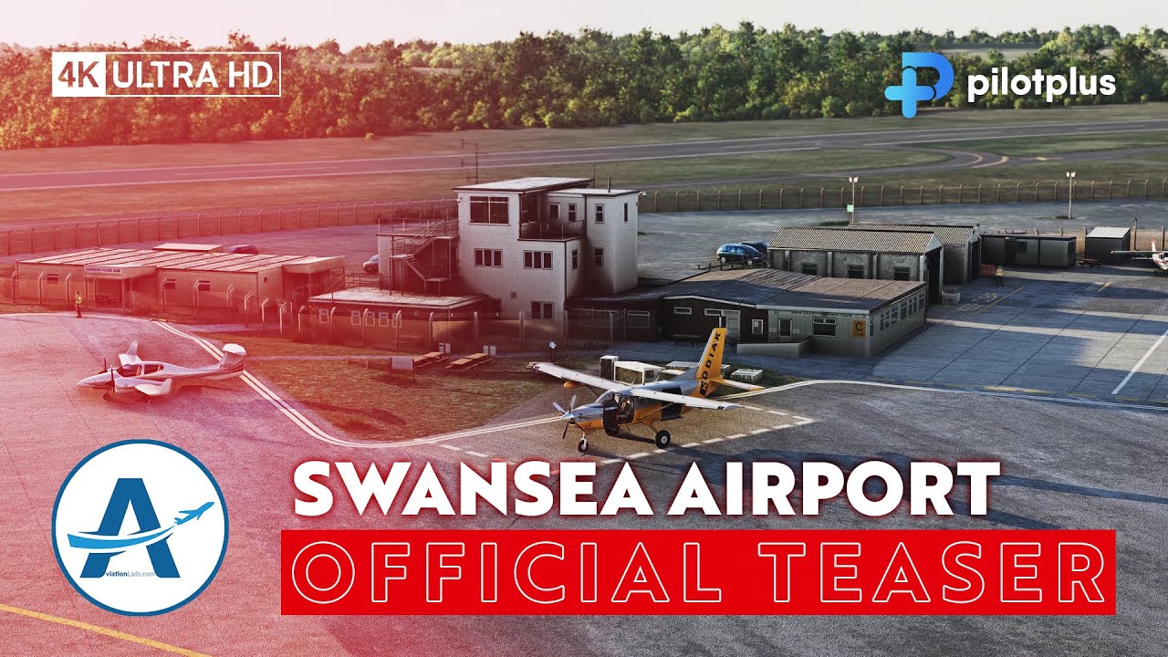 PilotPlus - Swansea Airport | Microsoft Flight Simulator [Official Teaser]