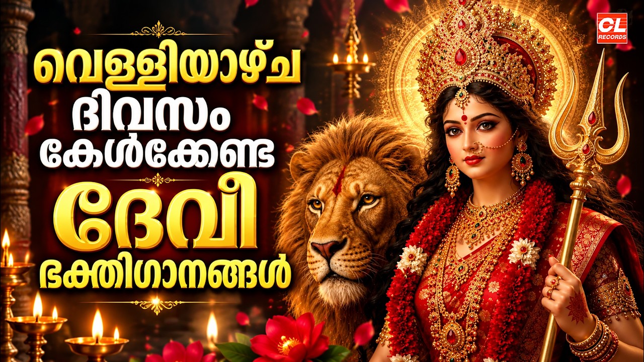 വെള്ളിയാഴ്ച ദിവസം കേൾക്കേണ്ട ദേവീ ഭക്തിഗാനങ്ങൾ | Devi Devotional Songs Malayalam | Bhakthi Ganangal