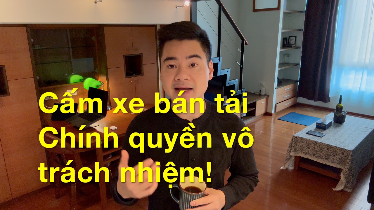 Sự v&ocirc; tr&aacute;ch nhiệm của lệnh cấm xe b&aacute;n tải