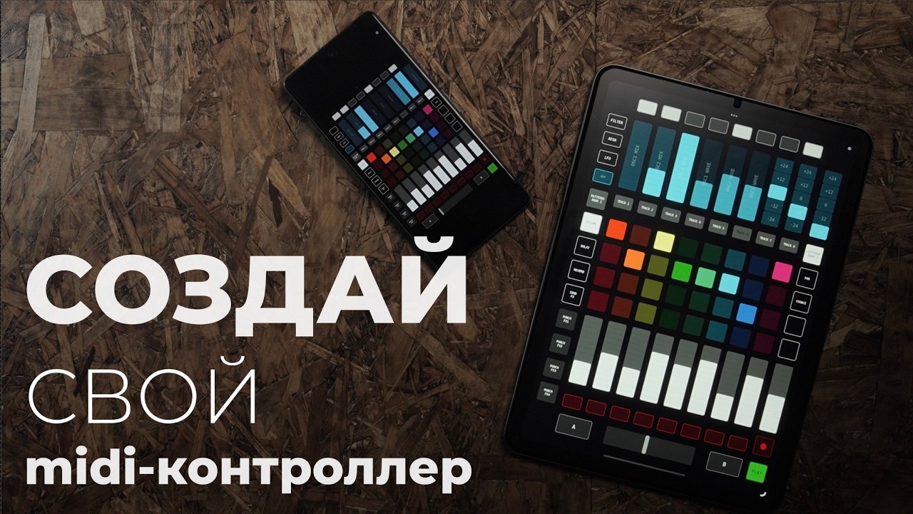 Создай свой уникальный midi-контроллер! Приложение TouchOSC
