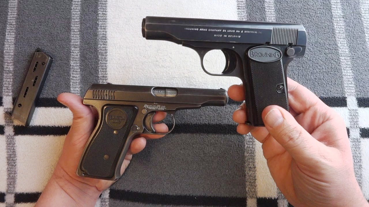 Remington 51 vs  Browning 1955, FN 1910