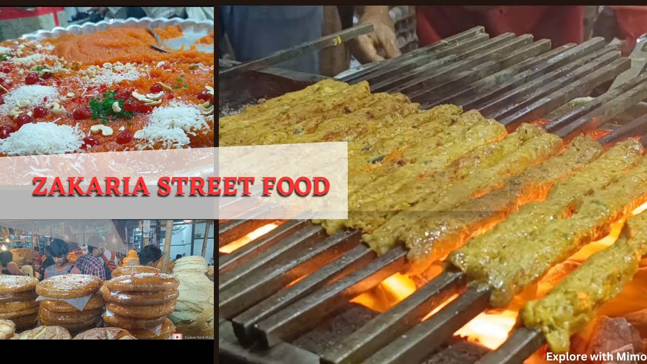 Zakaria street food tour // street food// Ramzan special food // Explore with Mimo