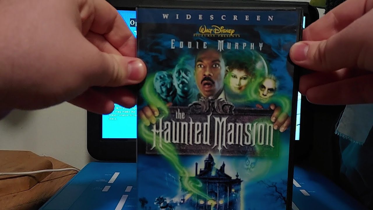 Menu Walkthrough Of Walt Disney: Eddie Murphy The Haunted Mansion DVD From 2004🏚🎃