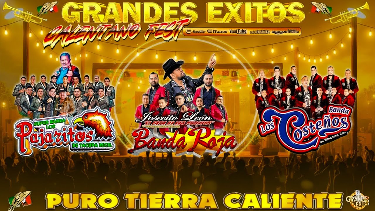 Calentano Tierra Caliente Mix 💥 Banda Roja ft Los Pajaritos De Tacupa ft Banda Los Costeños