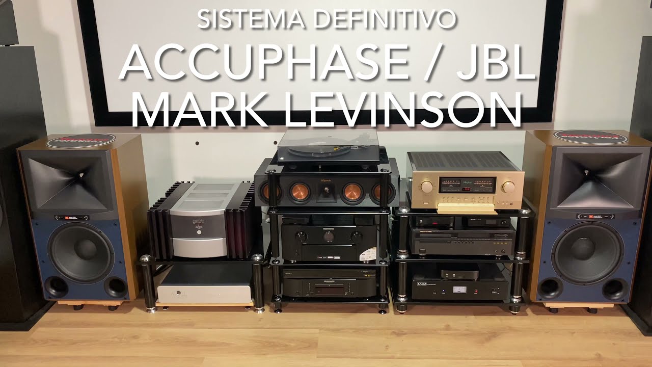 Sistema Definitivo. Accuphase E600, Mark Levinson 334 y  JBL 4349