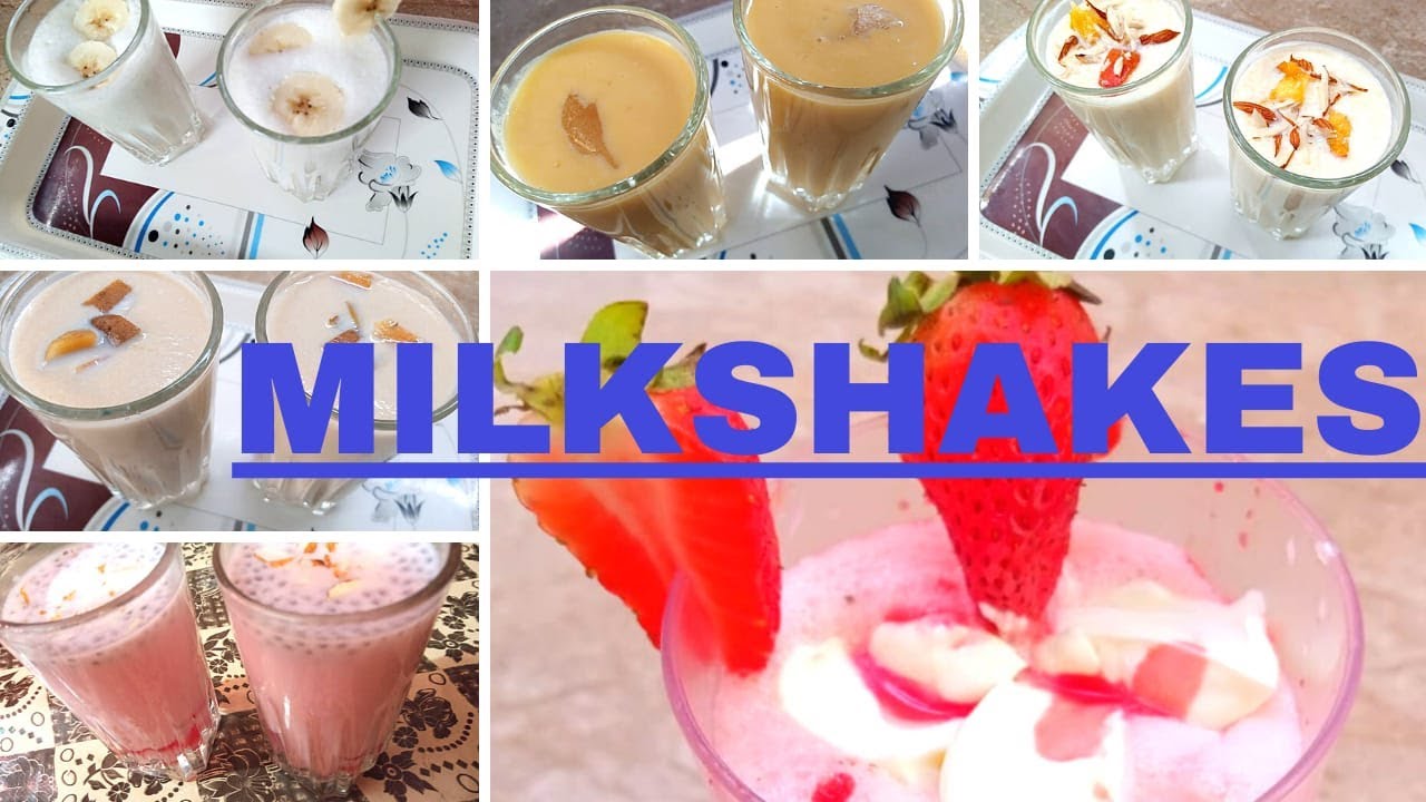 5 Easy Milkshake Recipes