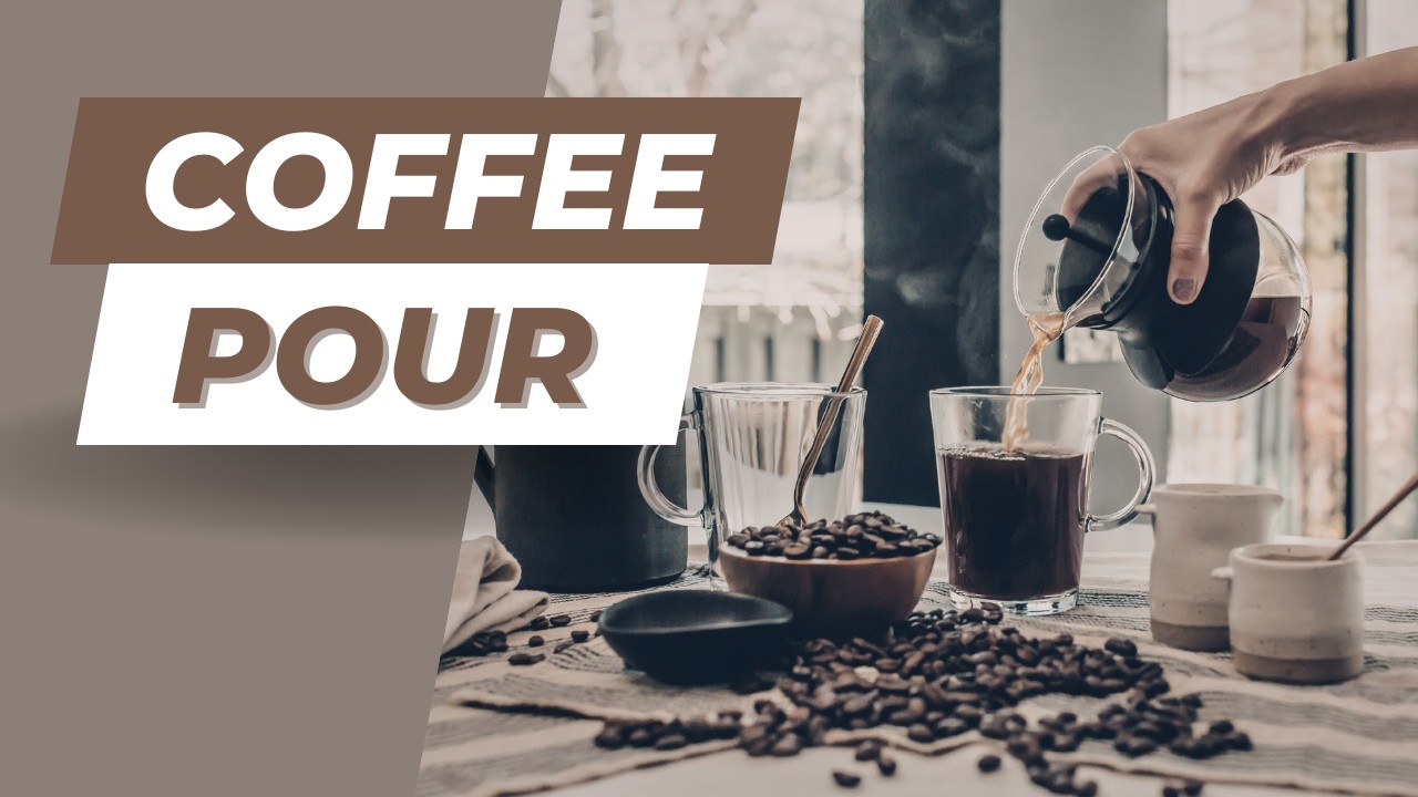 Coffee Pour Sound Effect | Hot Coffee Pouring & Cafe Ambience SFX (Free)