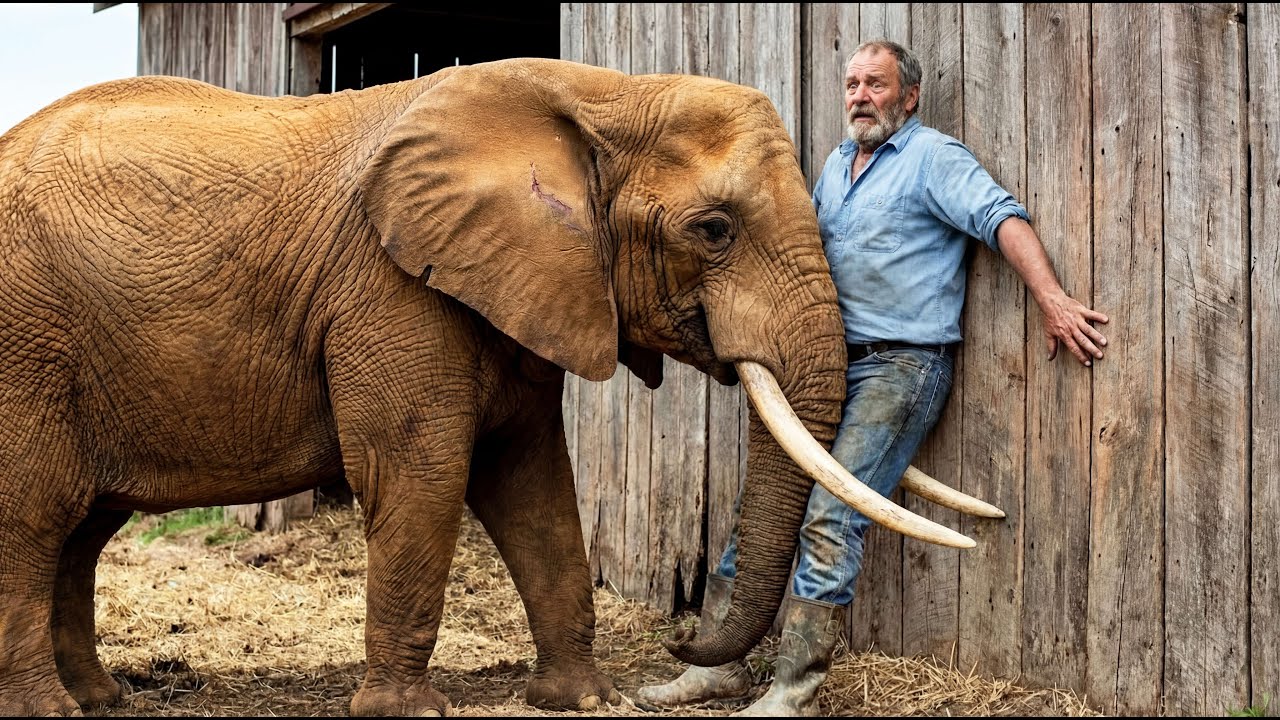 Elephant Attacked The Farmer And Pinned Him With His Tusks! What Happened Next Was Shocking!
