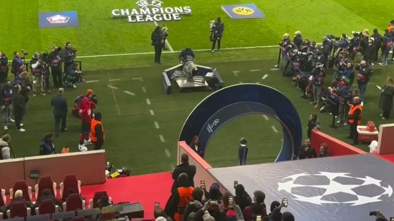 Lille vs Dortmund fans reaction