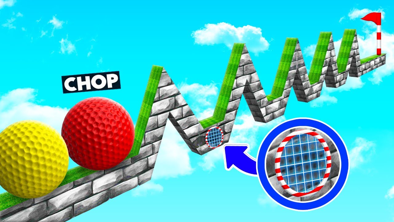 GOLF IT FIND THE HIDDEN HOLE IN ONE WITH CHOP