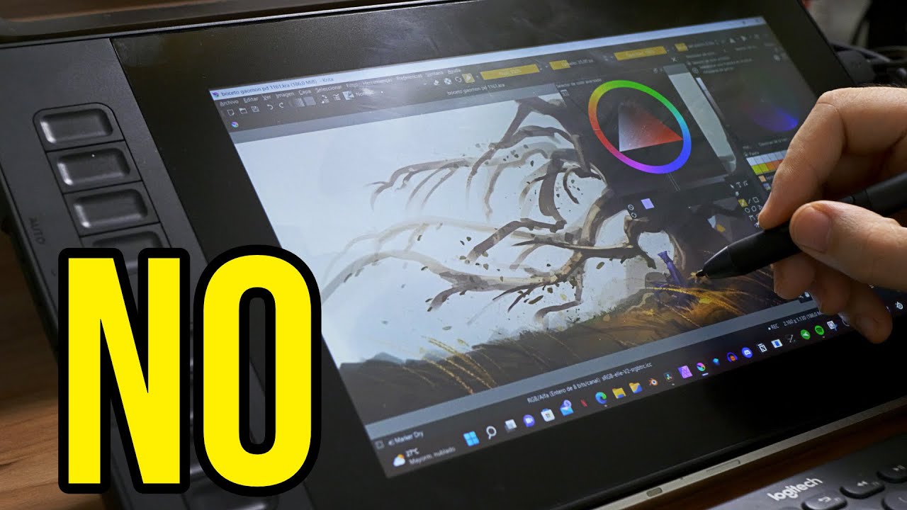 La TABLETA GRÁFICA con PANTALLA MÁS BARATA | ¿Vale la pena? | Gaomon PD1161
