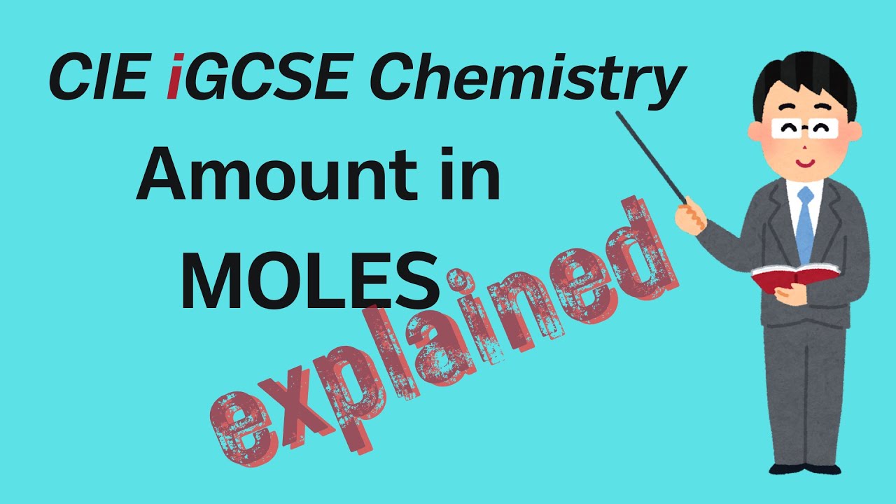How to calculate amount in number of moles | Cambridge IGCSE Chemistry 3.3(3)