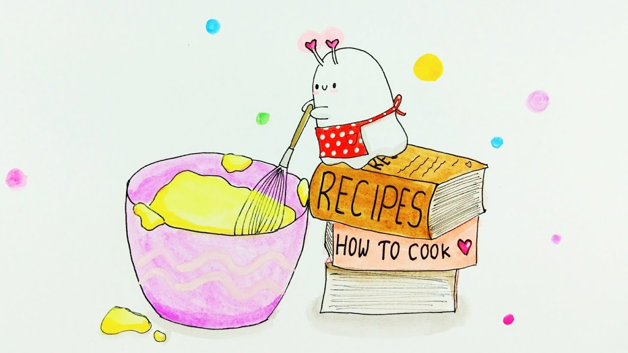 Mini Doodle Illustration : COOKING