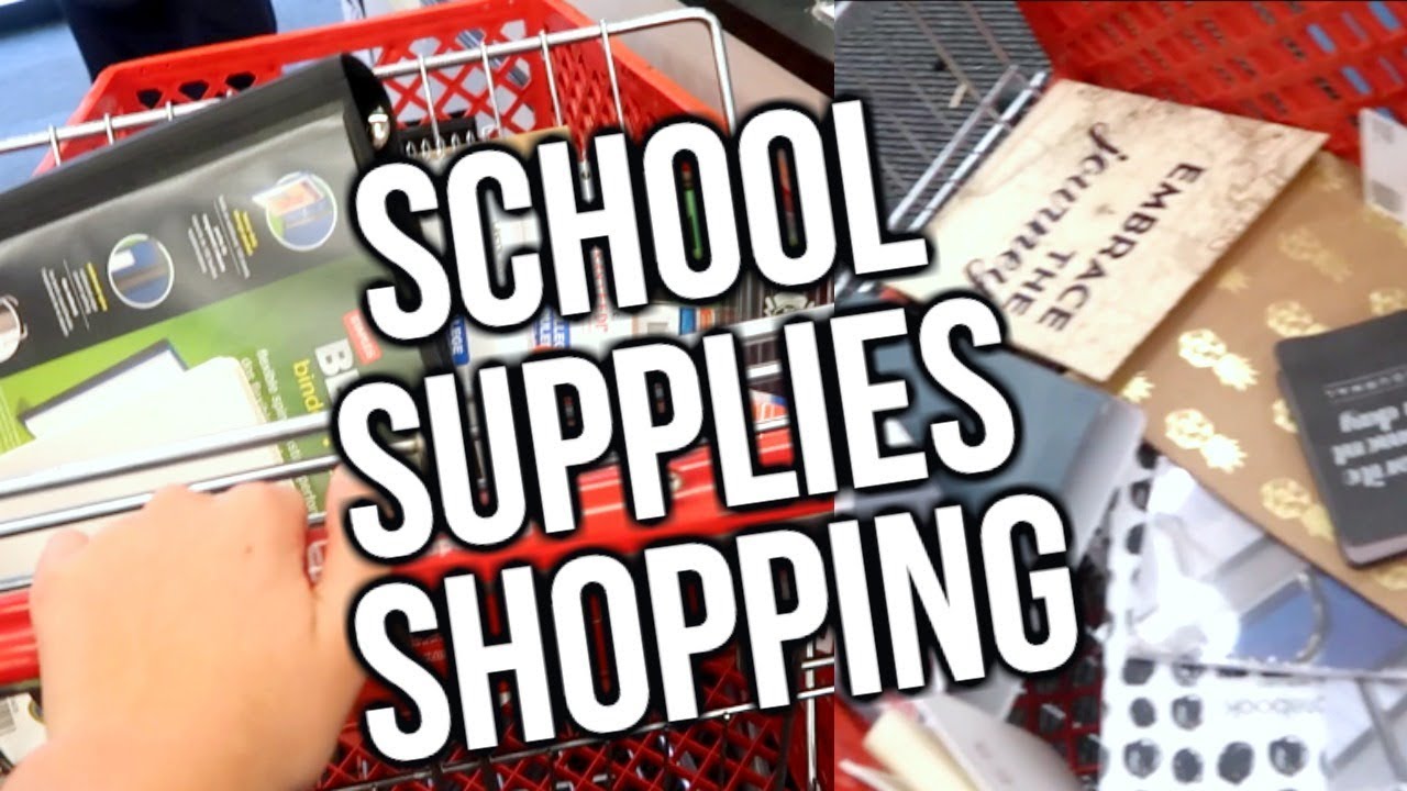 School Supplies Shopping Vlog!