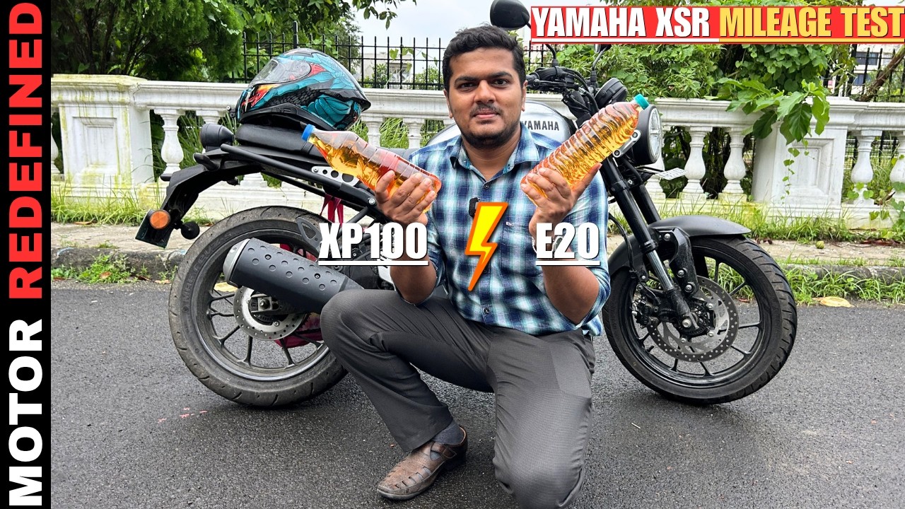 2026 Yamaha XSR 155 E20 Vs XP 100 Mileage Test | 20% Ethanol Wala Petrol Vs Pure Performance Petrol.