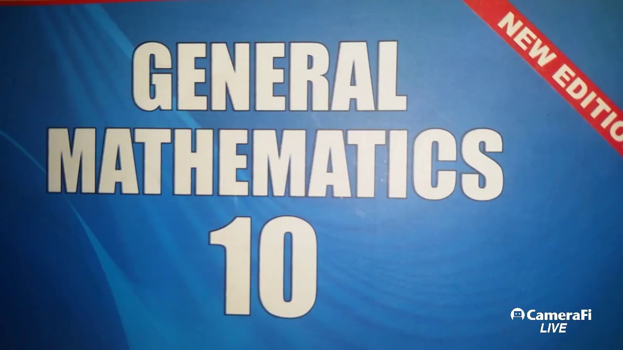 General Mathematics 10th Class Chapter 2 Exercise 2.3  by THE IMRAN ACADEMY