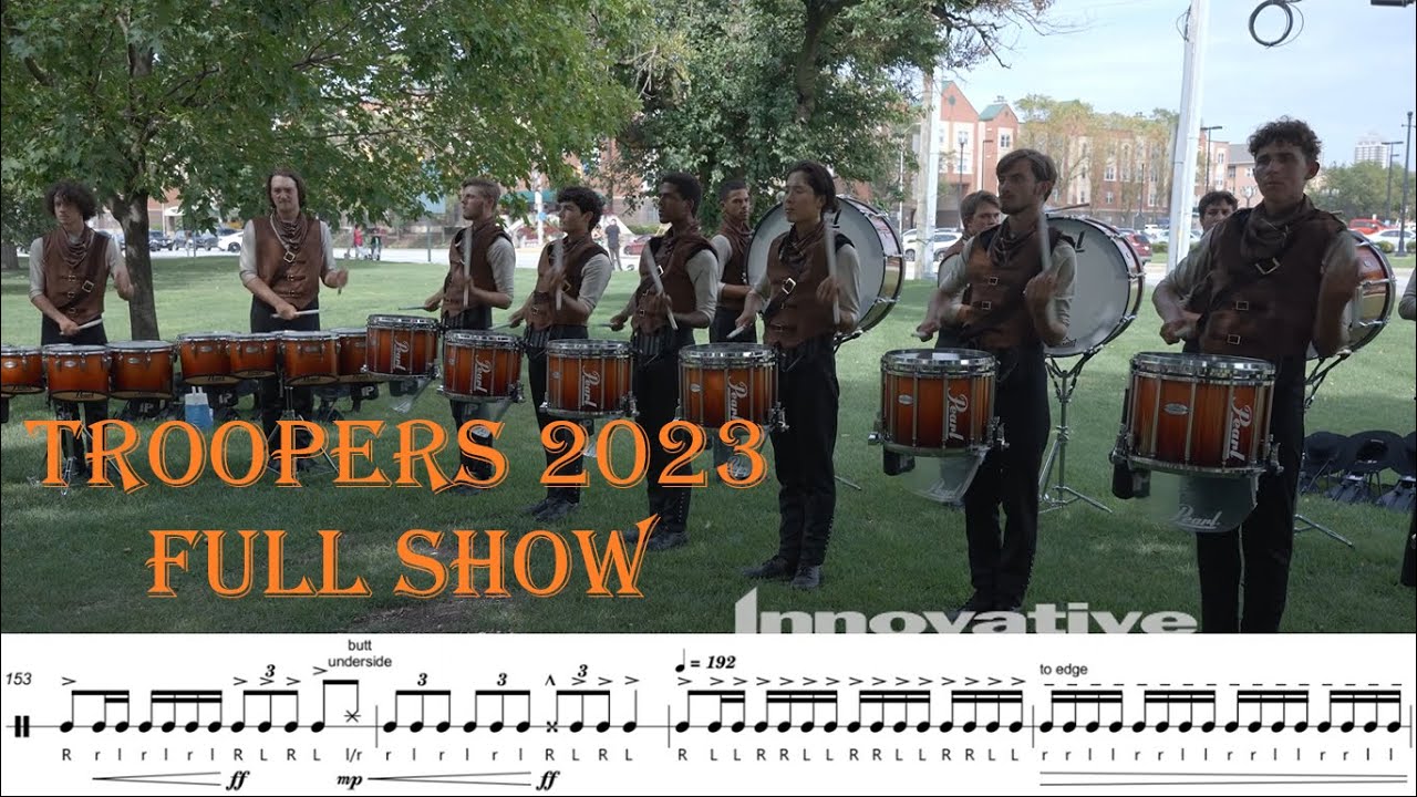 Troopers 2023 Drumline (LearnTheSheets)