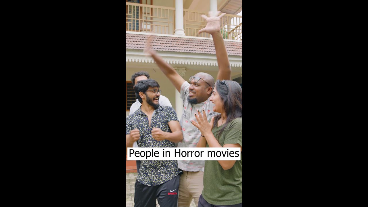 പ്രേതപ്പടത്തിലെ ആൾക്കാർ | Horror Movie Cliches | Alambanz Shorts 