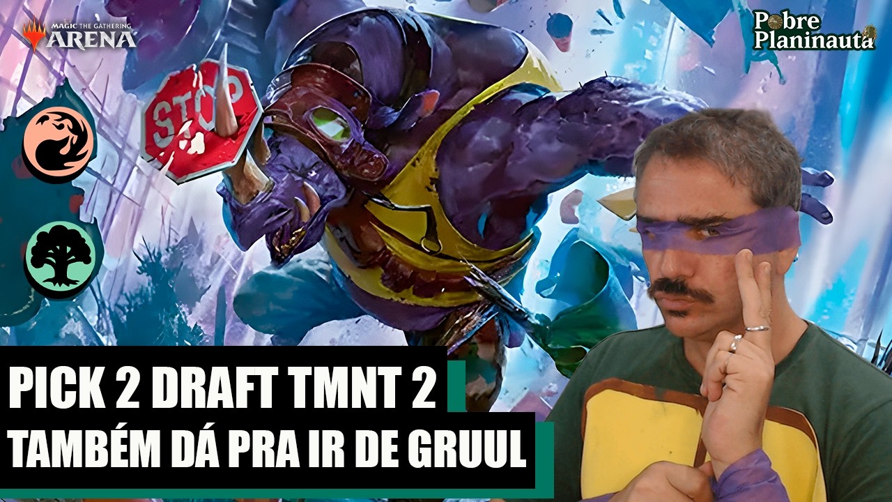 O MAIS OU MENOS JÁ É BOM NO PICK TWO -  Pick 2 Draft TMNT 3