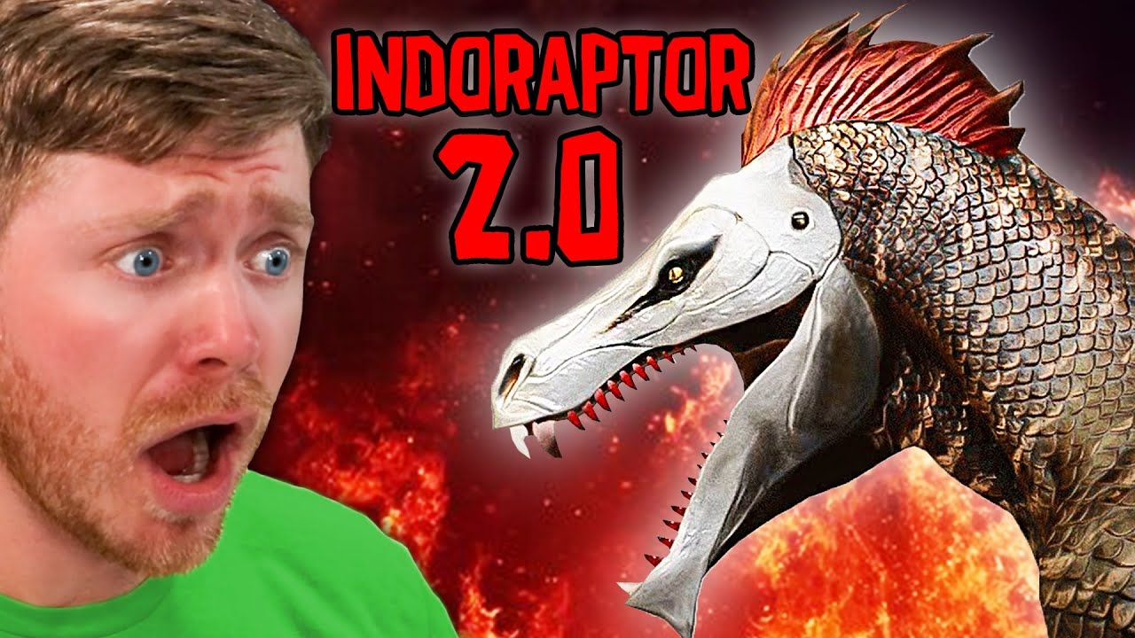 Reacting to INDORAPTOR 2.0 the DEADLIEST DINOSAUR!?