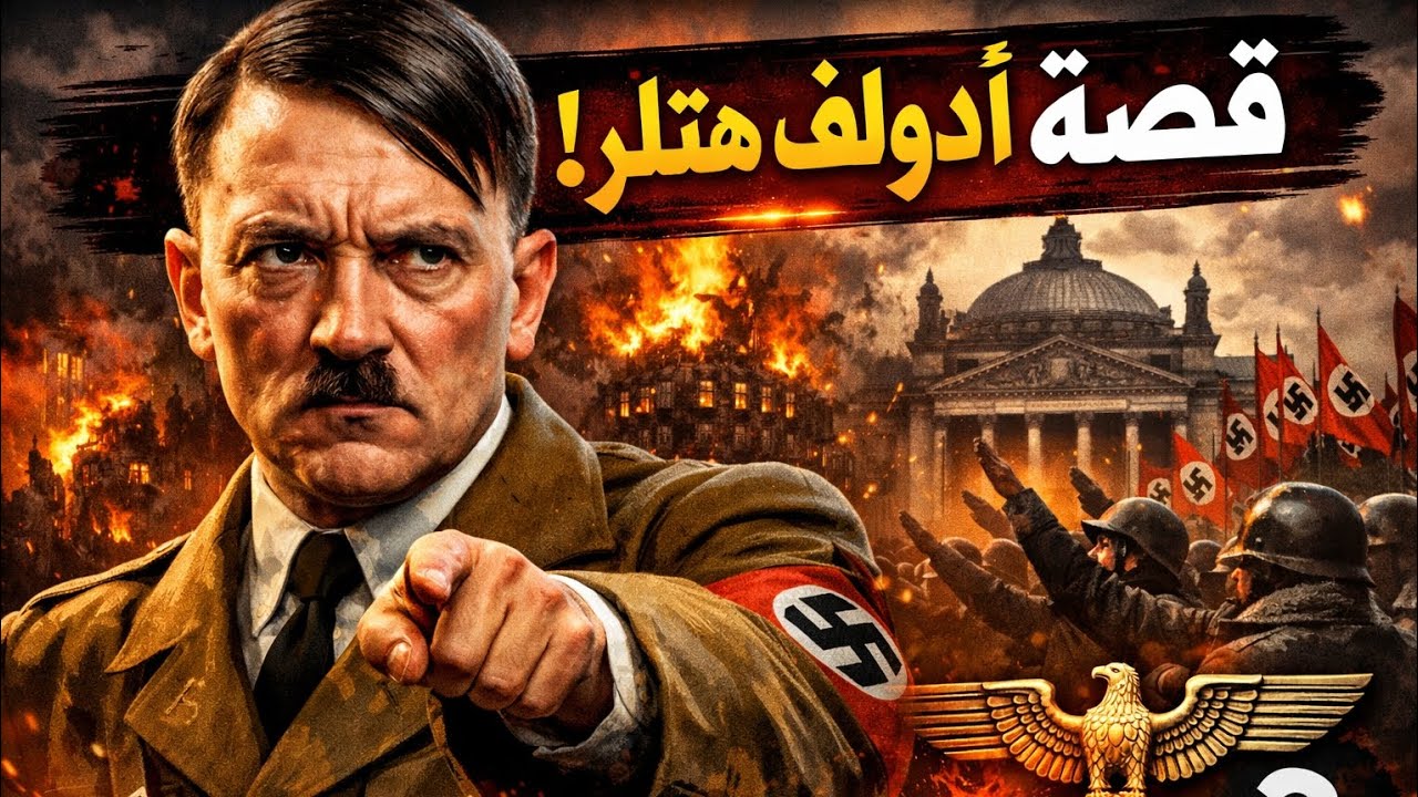 هتلر… البداية والنهاية ⚔️❤️(