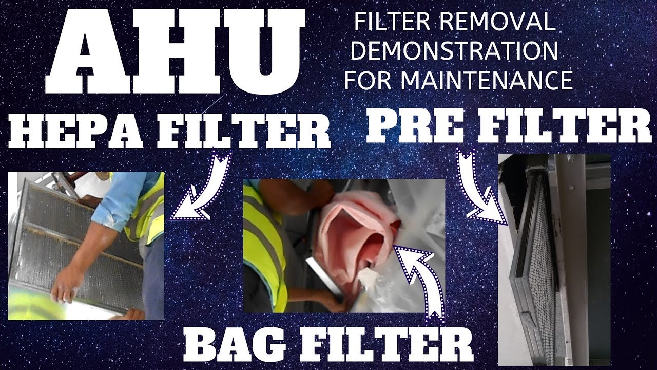 Air Handling Unit Filter Maintenance Demonstration | AHU Filters | AHU Maintenance | MEP TECH TIPS
