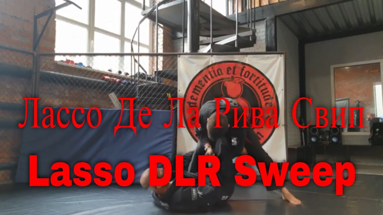 #БЖЖ с Аликом и Сашей №1: Де ла рива лассо гард и свип (De la Riva Lasso guard and #sweep)