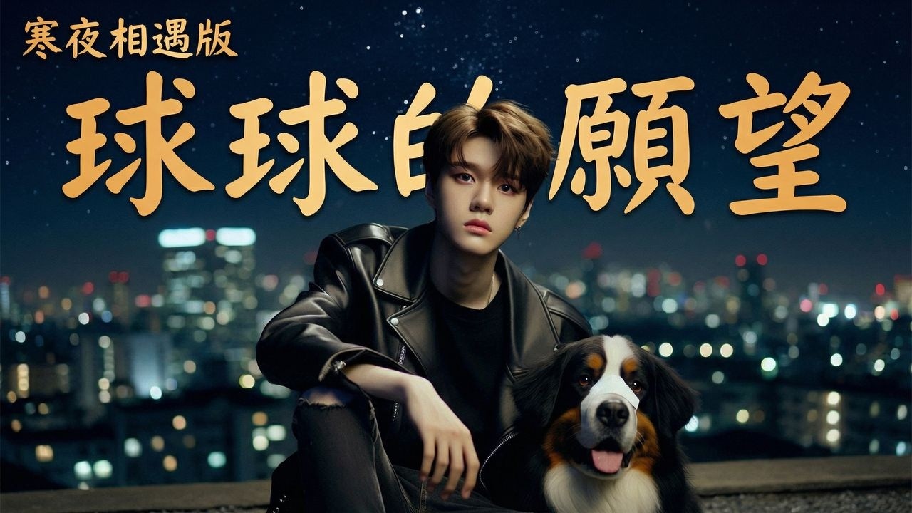球球的願望（寒夜相遇版）｜微笑吧！動物天使｜流浪小狗的心願｜詞作原創歌曲