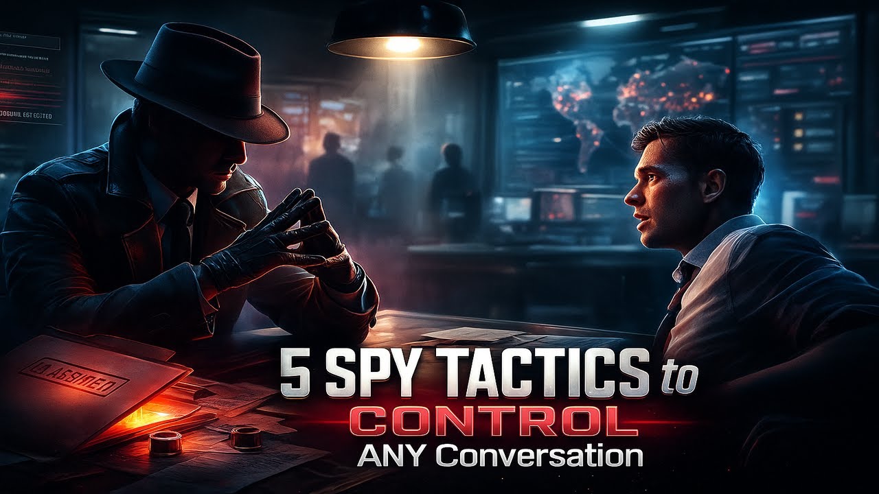 5 Psychological Tactics Spies Use to Control Any Conversation