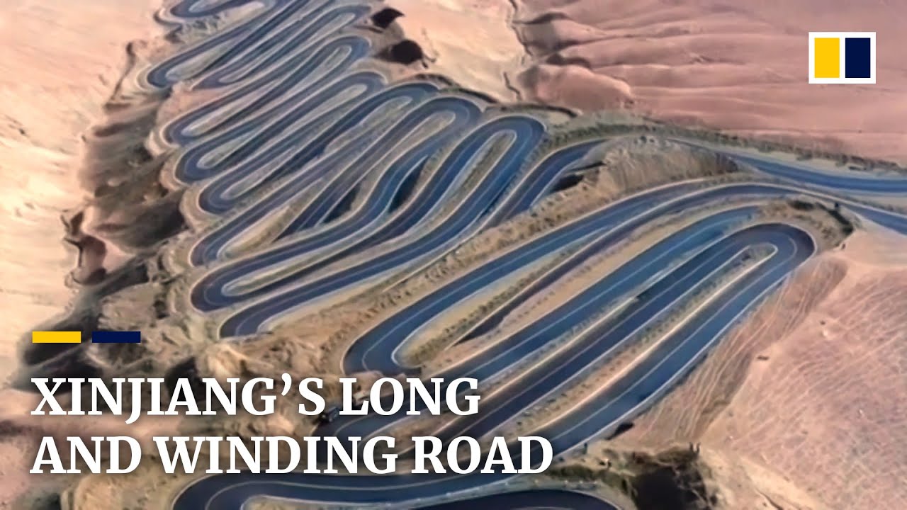 Xinjiang&rsquo;s long and winding road with more than 600 hairpin bends