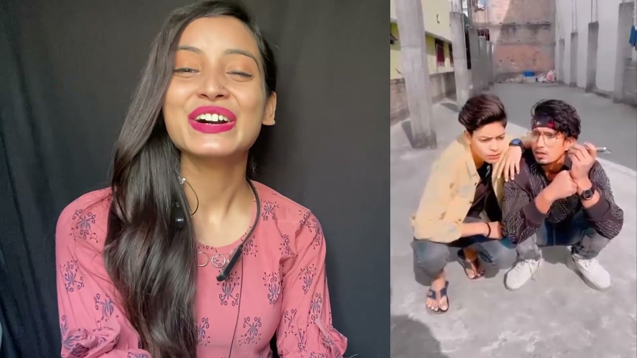 REACTION | ज्यादा गां*ड़ मत हिला 😂mani meraj tiktok New comedy video Instagram Reels Funny Video