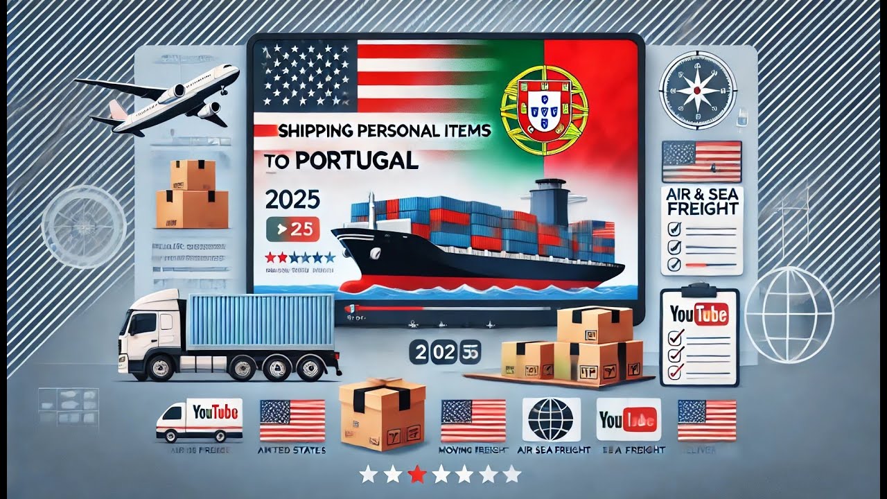 Shipping Personal Items from the United States to Portugal for 2025